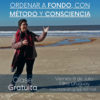 Imagen de INVITACIÓN A CLASE GRATUITA DE "EL CAMINO DE TU ORDEN"