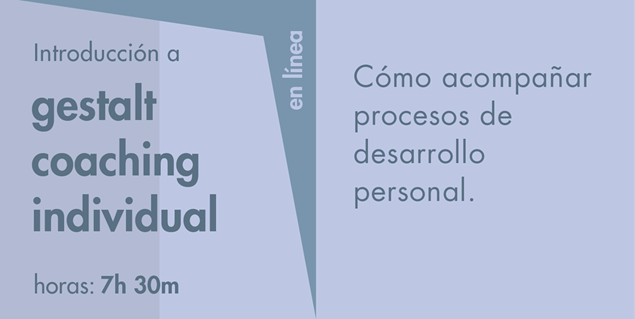 Imagen de Introducción a gestalt coaching individual