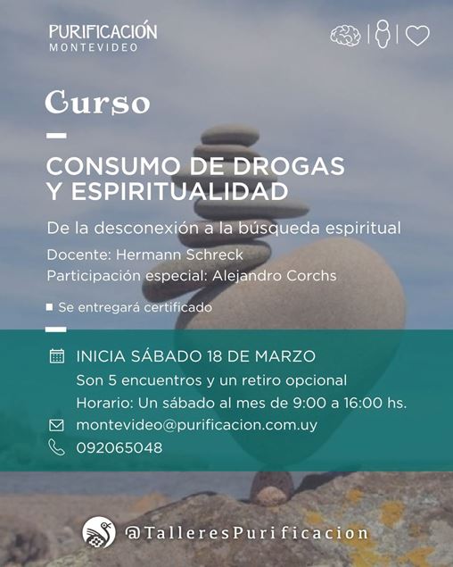 Imagen de Curso CONSUMO DE DROGAS Y ESPIRITUALIDAD