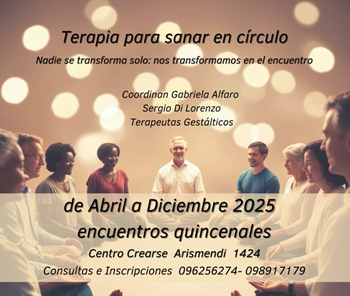 Imagen de Terapia para sanar en circulo