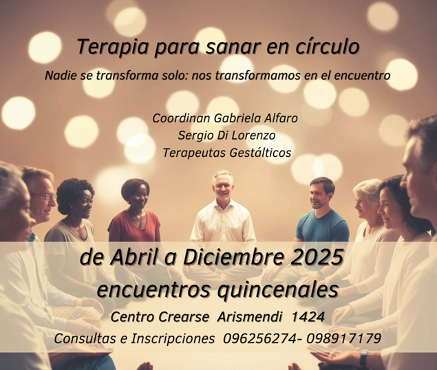 Imagen de Terapia para sanar en circulo