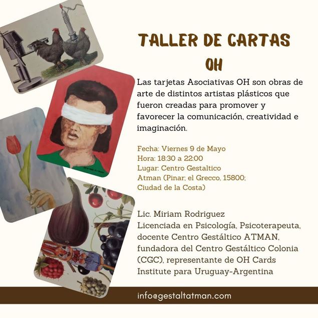Imagen de TALLER DE CARTAS OH