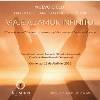 Imagen de VIAJE AL AMOR INFINITO - TALLER DE DESARROLLO PSICOESPIRITUAL